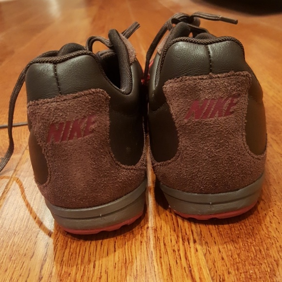NFS Nike brown leather and suede walking shoes - Picture 5 of 5